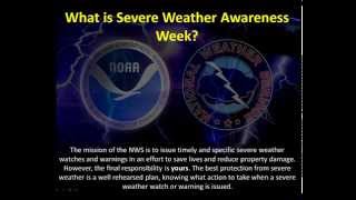 NWS Burlington: What is Severe Weather Awareness Week?