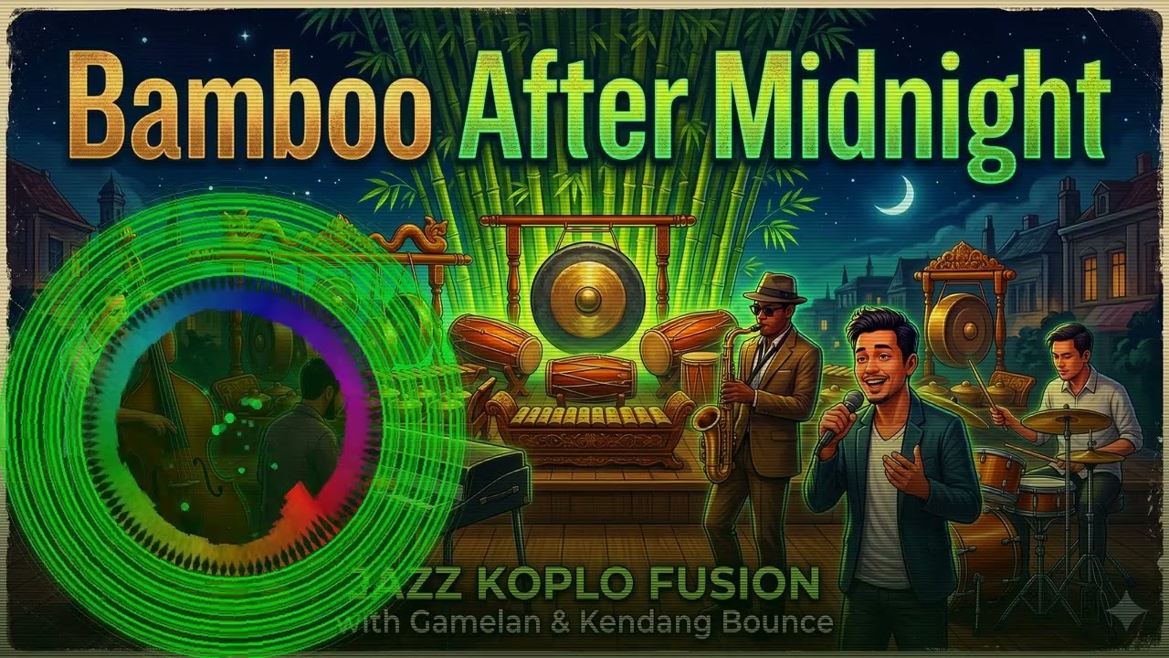 Bamboo After Midnight | When Jazz Meets Gamelan \u0026 Kendang (Unique Fusion)
