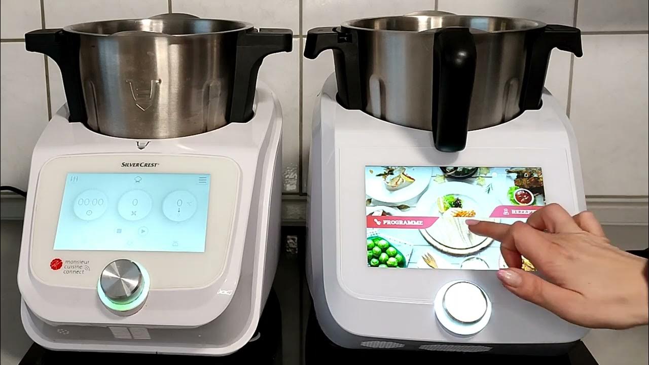 Monsieur Cuisine Connect und Monsieur Cuisine Smart Vergleich - YouTube