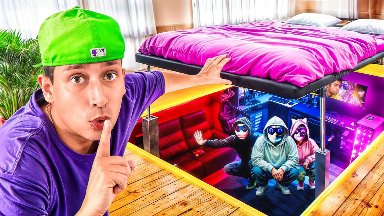CONSTRUÍMOS UM QUARTO SECRETO PARA OS STALKERS SMILE BAD E LOVE
