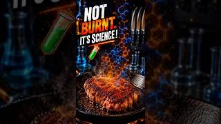 Why This "Burnt" Crust Makes Steak Taste 10x Better! 🥩 #Shorts #FoodScience