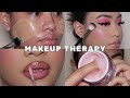 MAKEUP THERAPY 3 (ACNE, RAW & UNFILTERED) *RELAXING* | SAMANTHAEVIRA