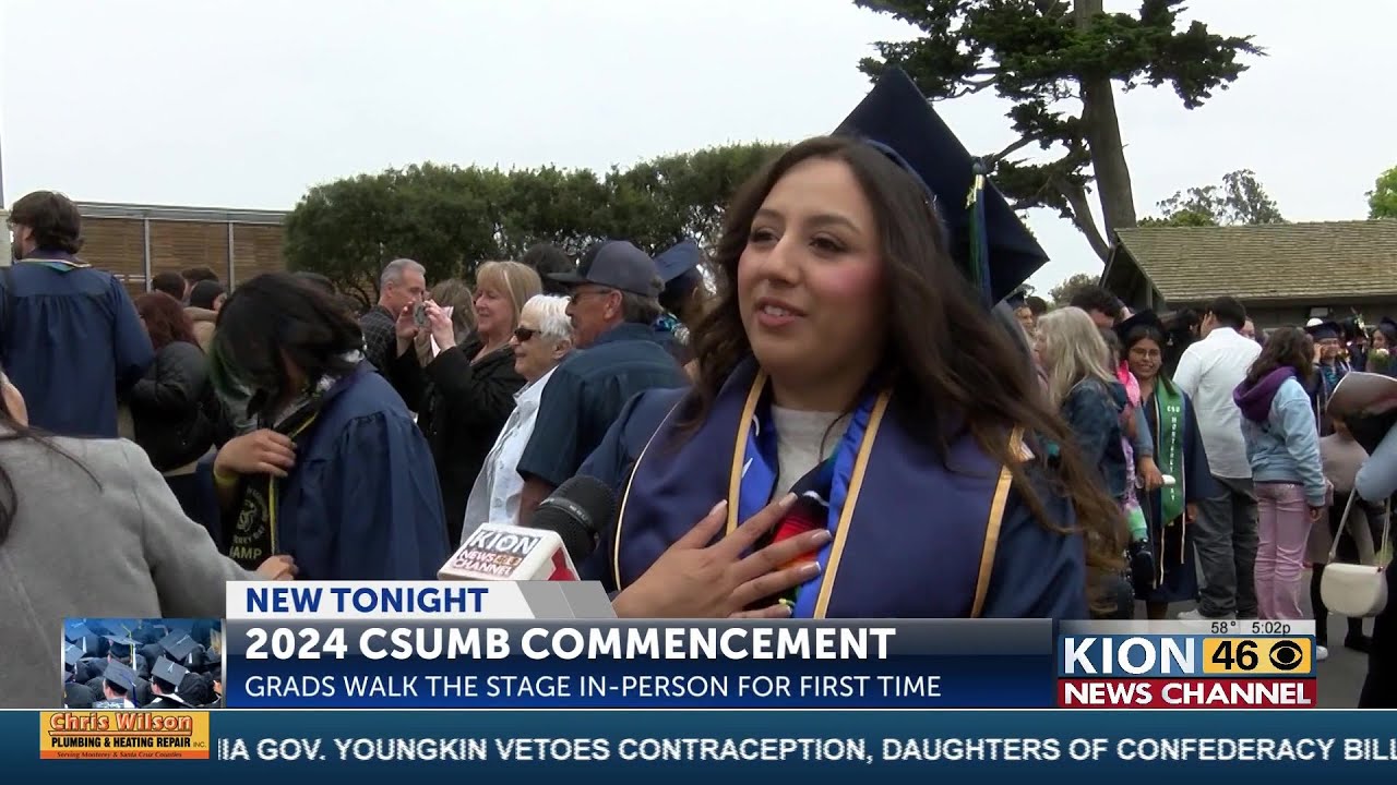 More than 2,000 graduates’ names called at the CSUMB commencement YouTube