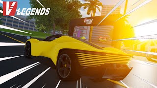 NEW FERRARI DAYTONA SP3! UPDATE! (Roblox Vehicle Legends)