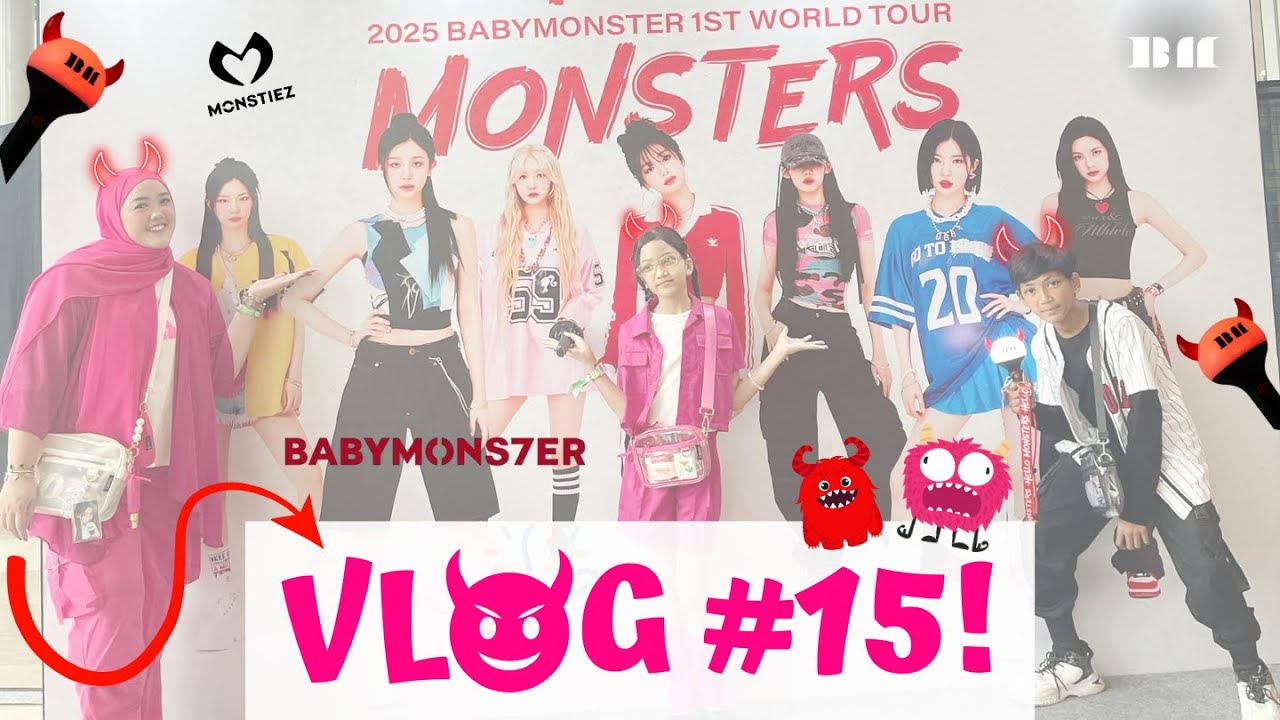 VLOG #15 biya tv! Konser Babymonster Jakarta!