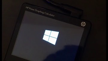 Windows 10 Running on a Calculator (tw @imbushuo)