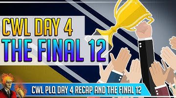 CWL Pro League Qualifier Day 4 Recap - THE FINAL 12 TEAMS! MLG CoD Bo4 2019