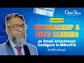 Lecture 25 | Autobackup &amp; Auto Sending as Email attachment Configure in MikroTik | By AKM Jahangir