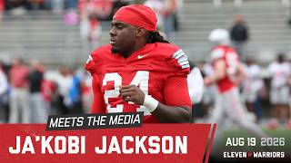 Ja'Kobi Jackson brings a veteran presence, leadership to Ohio State's running back room in 2026