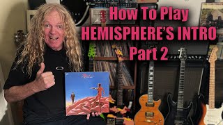 rush hemisphere part 2 learn to play guitar