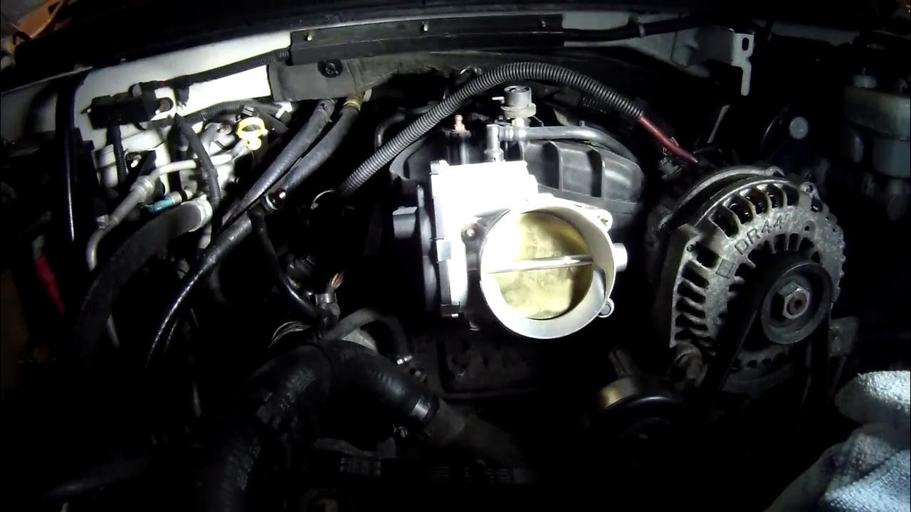 2007 Cadillac Escalade Throttle Body Install P2138 (6.2L V8) - YouTube