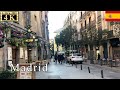 🇪🇸Centro District before the emergency - Madrid Winter Walk【4K 60fps】