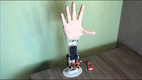 robot hand || bionic hand prosthesis prototype