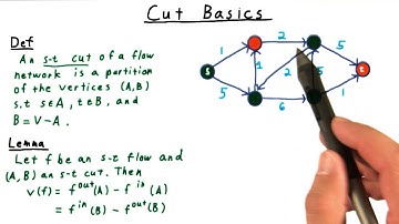 Cut Basics - Georgia Tech - Computability, Complexity, Theory: Algorithms