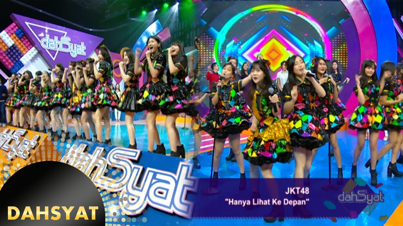 Keseruan JKT 48 Dalam Menampilkan ''Hanya Lihat Ke Depan''[DahSyat] [5 Agustus 2016]