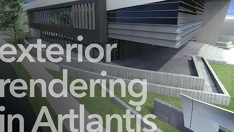 Intro to Rendering in Artlantis