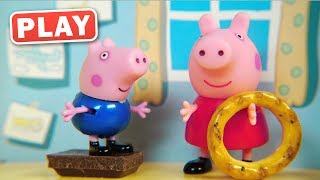 КукуРlay - Свинка Пеппа и Джордж играют в магазин - Поиграйка - Учимся считать