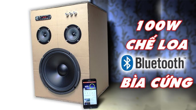 Anh chàng thử nghiệm chế loa 100W bằng bìa cát tông, bị hàng xóm ...