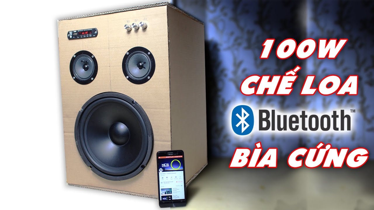 Anh chàng thử nghiệm chế loa 100W bằng bìa cát tông, bị hàng xóm chê cười và cái kết bất ngờ