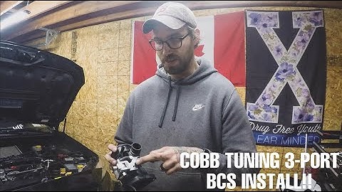 COBB TUNING 3-PORT BCS INSTALL- 2018 SUBARU WRX!