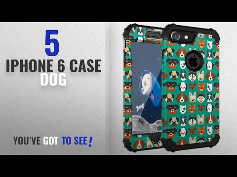 Top 5 IPhone 6 Case Dog [2018 Best Sellers]: iPhone 6 Case,iPhone 6s Case,BEBEGOO Three Layer Hybrid