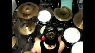 sam bonomini - as blood runs black - my fears have become phobias - drum cover
