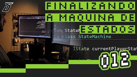 Finalizando a  MÁQUINA DE ESTADOS e NOVO FORMATO dos vídeos! - Aprendendo a criar um jogo [012]