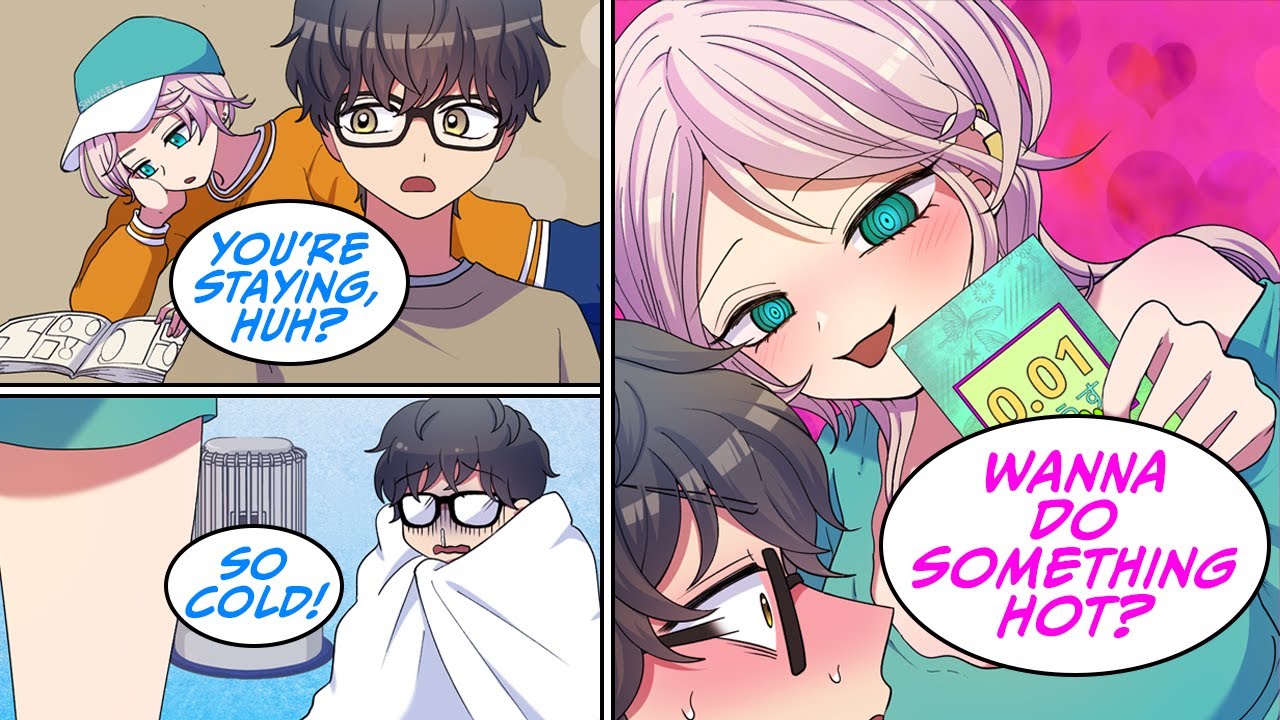 The unfriendly delinquent that everyone was scared of kept coming over to my house [Manga Dub]