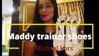 Michael kors: unboxing | Reviews| Maddy trainer shoes | Gerribou travel vlog screenshot 4