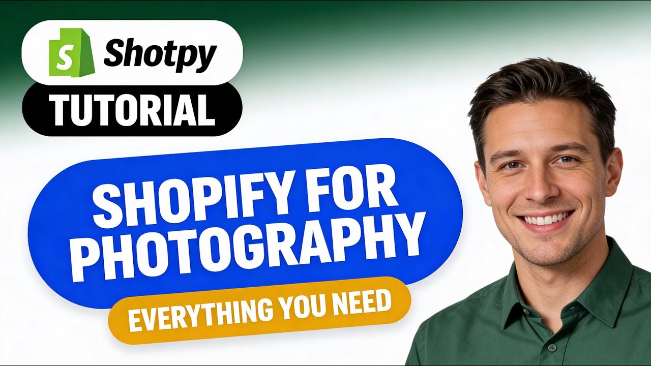 How to Use Shopify for a Photography Portfolio Everything You Need to Know!