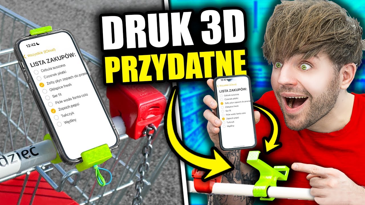 Zrobiłem PRZYDATNE GADŻETY na DRUKARCE 3D!