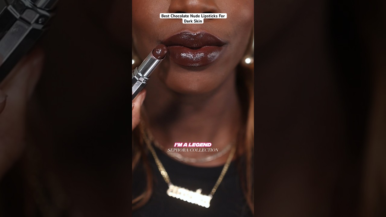 BEST CHOCOLATE NUDE LIPSTICKS FOR DARK SKIN 