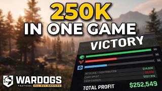 How l Made 250K in ONE GAME in WARDOGS