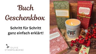 Buchbox / Geschenkbox / Post vom Nikolaus / Weihnachten / Advent DIY / Stampin`Up!