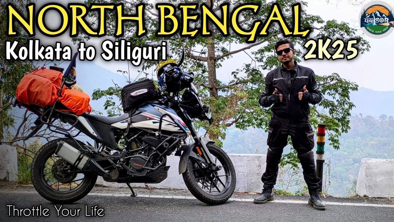 প্রথমবার একটানা KOLKATA to SILIGURI BIKE RIDE 🤩| JAJABOR এর NORTH BENGAL RIDE ✨| Throttle Your Life