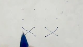 Drawing an Eagle with a 4x4 Dot Grid.