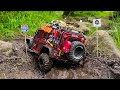 100 gate trail w my top heavy traxxas trx4 defender at uk scale nationals