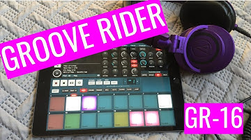 iPad Dawless jam with Groove Rider GR-16