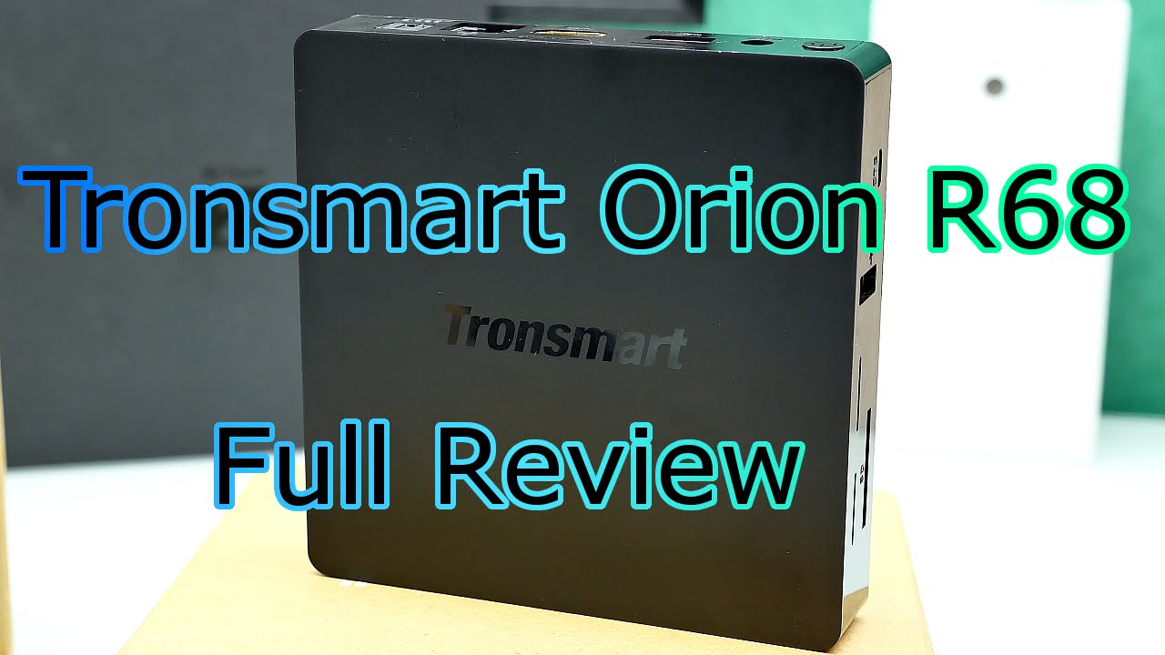 Tronsmart Orion R68 Android 4K TV Box Review - Android 5.1.1 64bit 