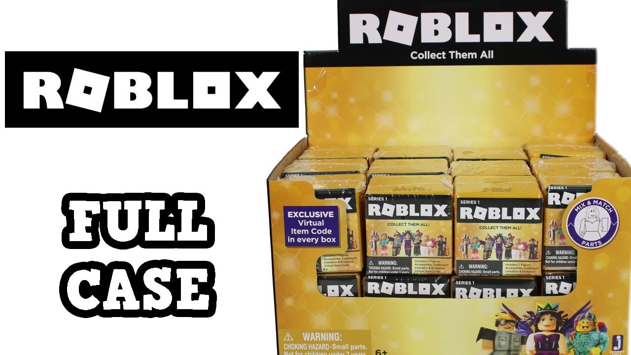Roblox Celebrity Collection Series 1 Blind Box Full Case Unboxing Walmart Exclusive Youtube - roblox series 1 celebrity