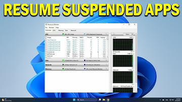 How To Resume Suspended Programs on Windows 10/11 - Quick Fix