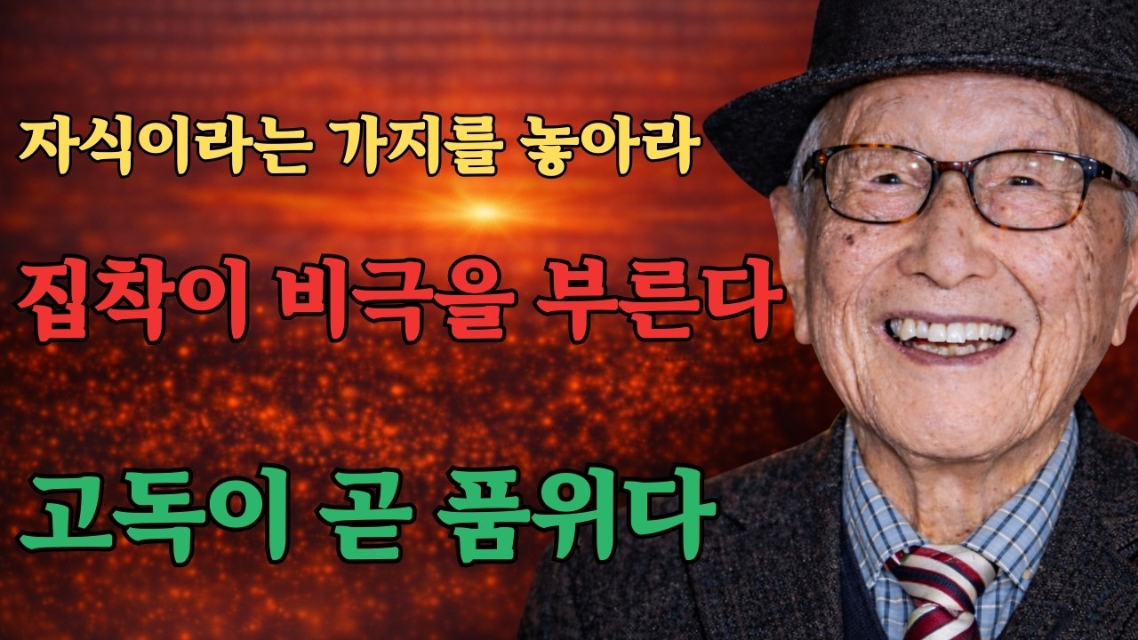 백 년을 살며 깨달은 노년의 진실 | 자식에게서 놓아야 할 것들