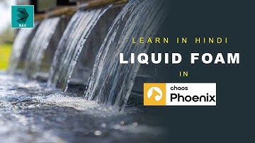 Realistic Foam with Chaos Phoenix: A Step-by-Step Tutorial |Hindi Tutorial | 3D Funda