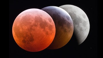 Total Lunar Eclipse (Jan. 20/21, 2019) Time Lapse