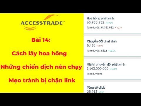 Bài 14: Accesstrade | Những chiến dịch nên chạy | Mẹo tránh bị facebook chặn link rút gọn