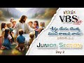 Junior lesson  day 02 vbs 2024  rock prayer house  pulivendula