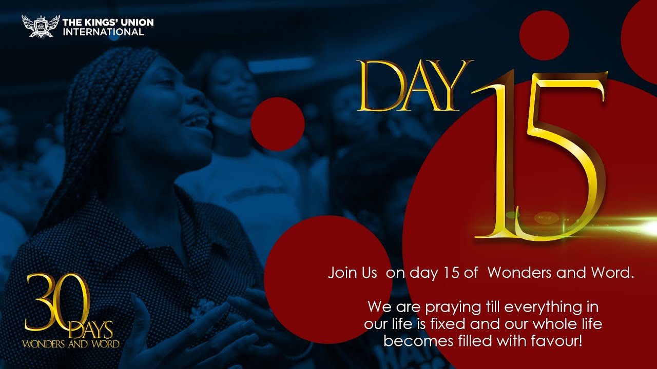 Word of the day i receive. WONDERS AND WORD (DAY 15) MIDWEEK SERVICE MANIFESTING THE LIGHT