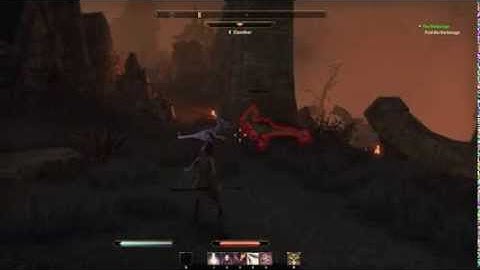 TESO Clannfear on Clannfear