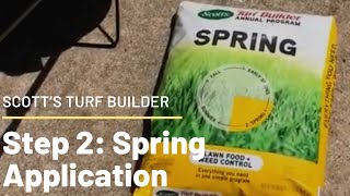 Part 2: Scott’s 4-Step Turf Builder Application Mid-Spring 2019