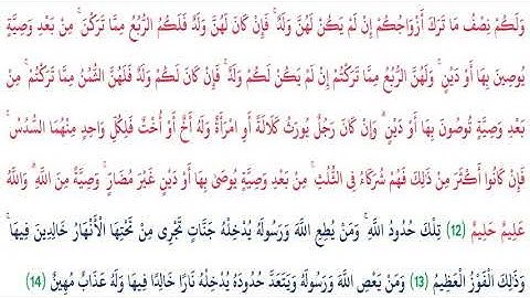 القرآن الكريم (4) سورة النساء (AnNisaa) بصوت الشيخ عبدالباسط عبدالصمد Sheikh Abdul Basit Abdul Samad